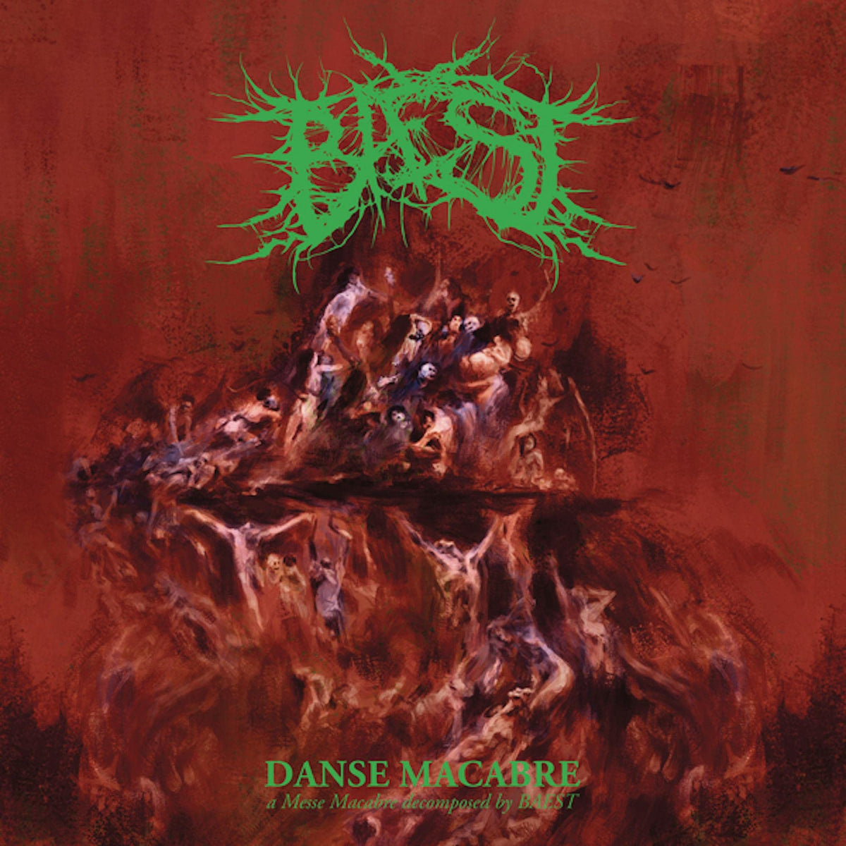 Baest – Danse Macabre vinyl record cover