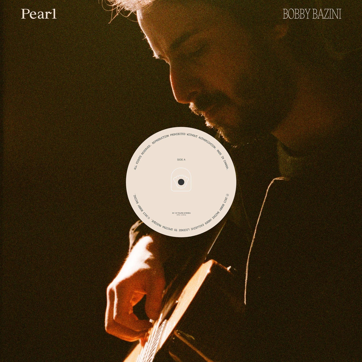 Bobby Bazini – Pearl by Bobby Bazini vinyl record cover