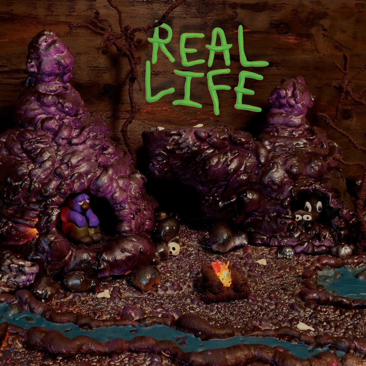 Crooks & Nannies – Real Life vinyl record cover