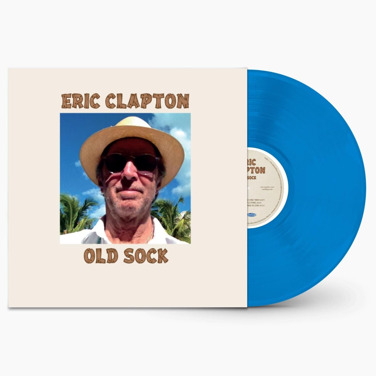 Eric Clapton – Old Sock vinyl record cover