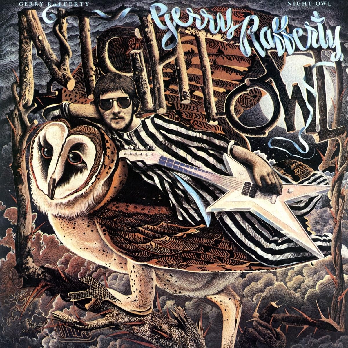 Gerry Rafferty – Night Owl by Gerry Rafferty vinyl record cover