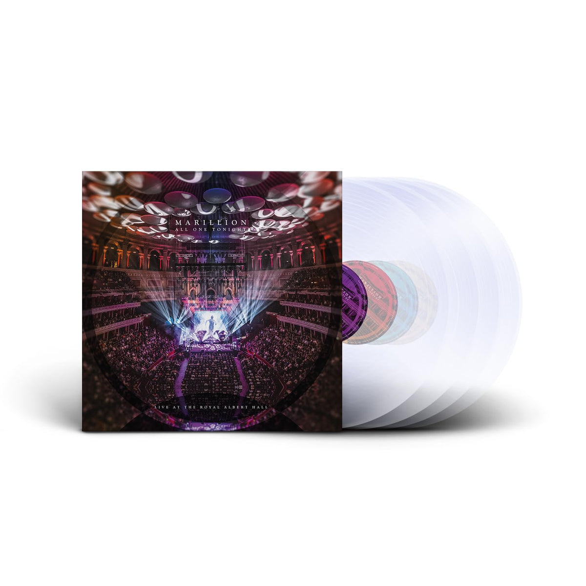 Marillion – All One Tonight (Live At The Royal Albert Hall) (Crystal Clear 4lp) by Marillion vinyl record cover