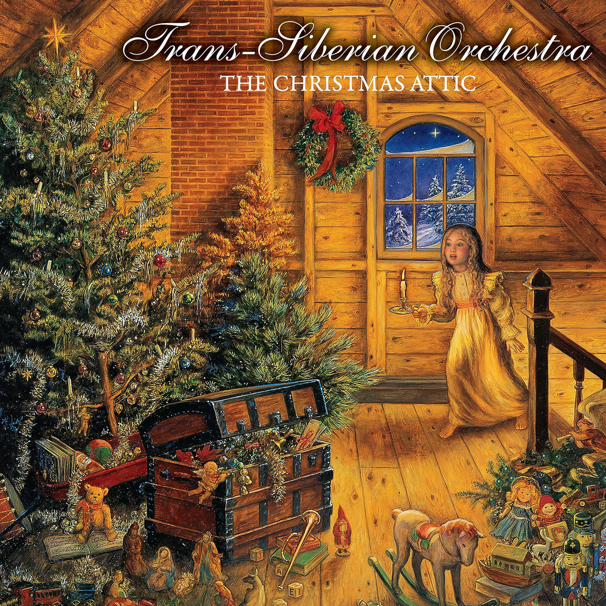 Trans-Siberian Orchestra – The Christmas Attic vinyl record cover