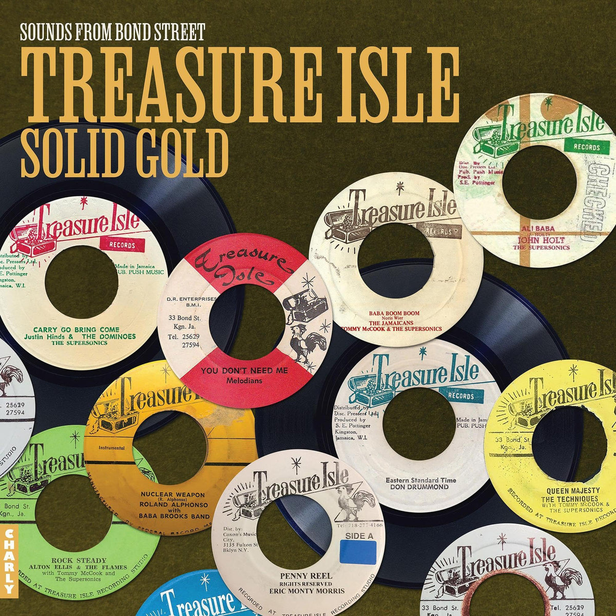 Various Artists – Treasure Isle vinyl record cover