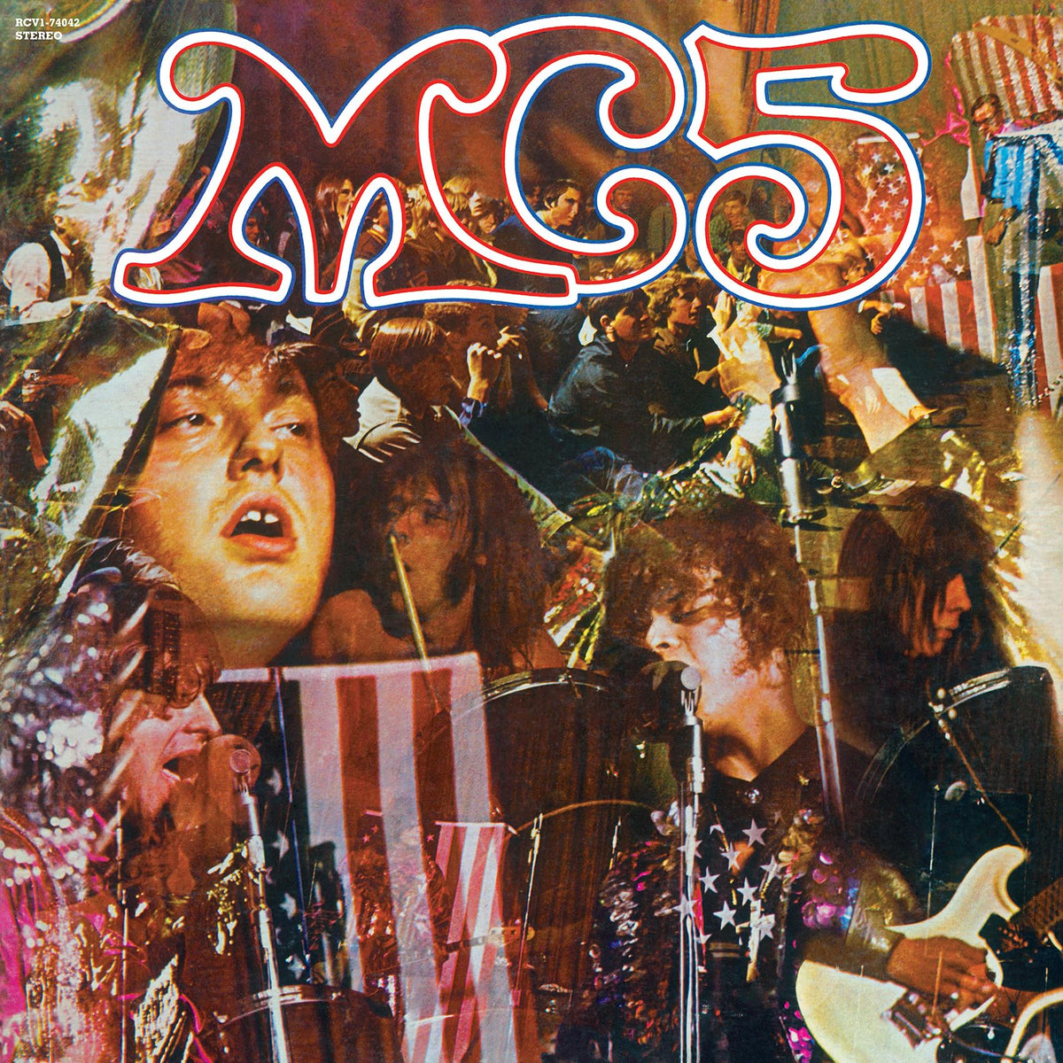 Mc5 – Kick Out The Jams (Ultra Clear/Red Splatter Vinyl) (Rocktober) vinyl record cover