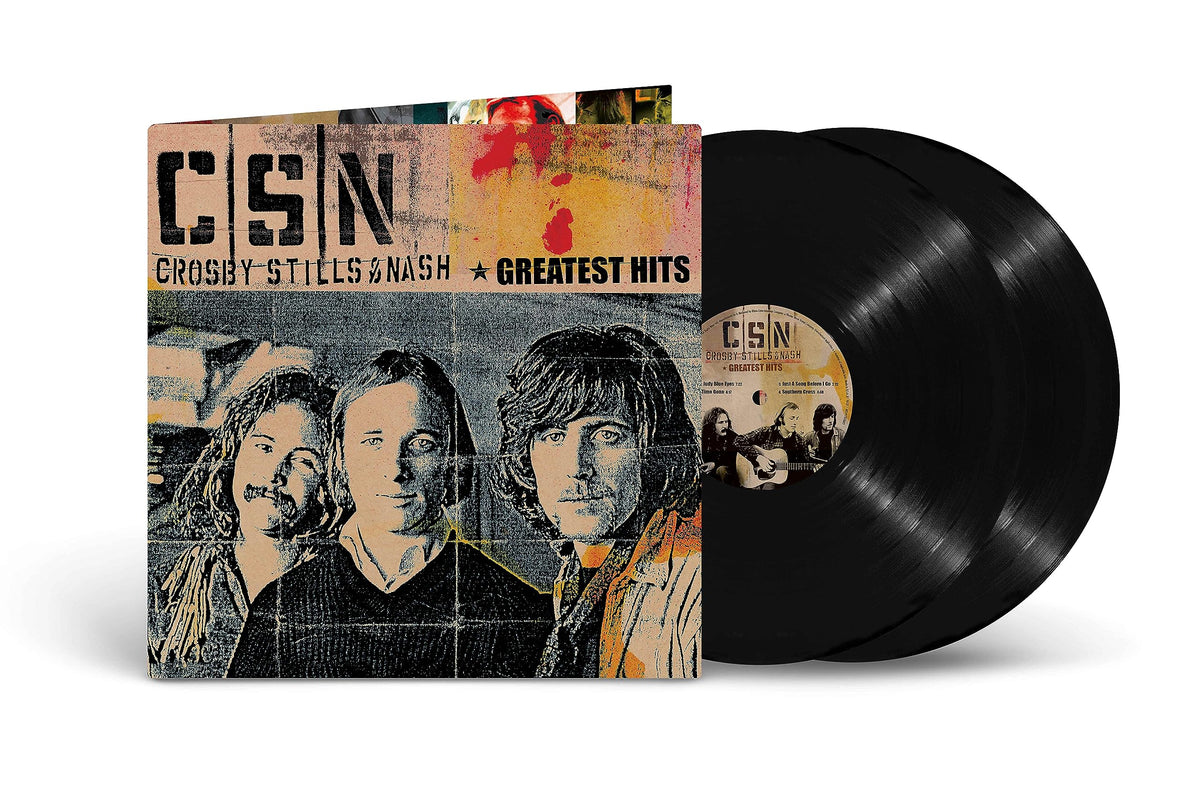 Crosby, Stills and Nash – Greatest Hits vinyl record cover