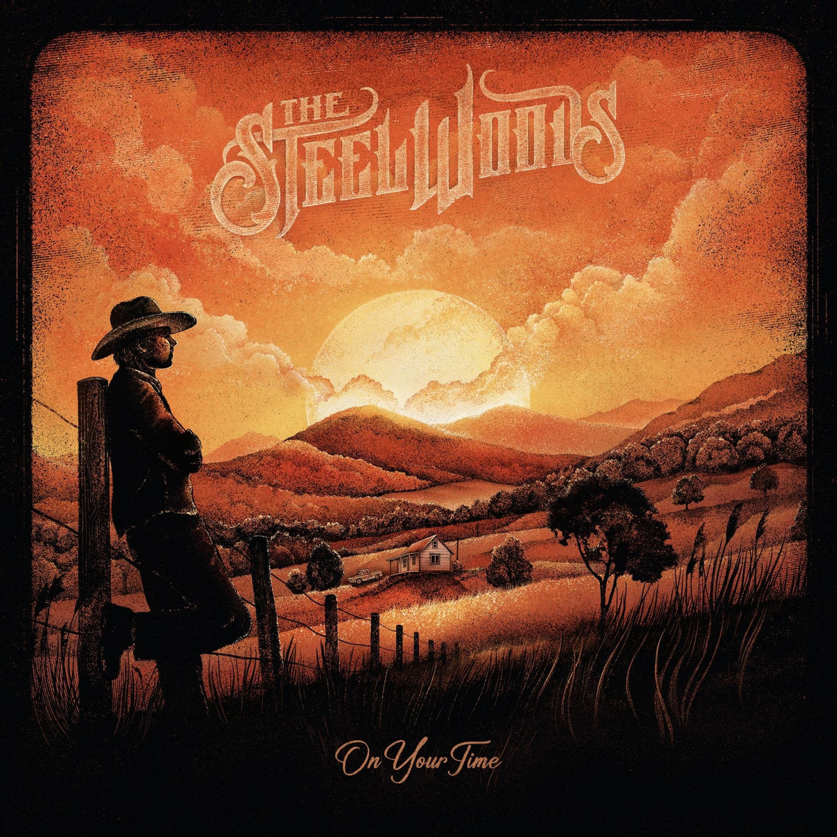 The Steel Woods – On Your Time vinyl record cover