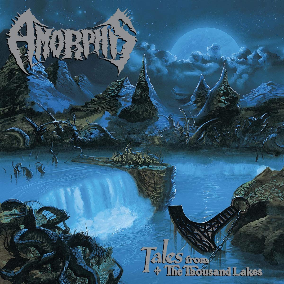 Amorphis – Tales From The Thousand Lakes Single Lp Reissue by Amorphis vinyl record cover
