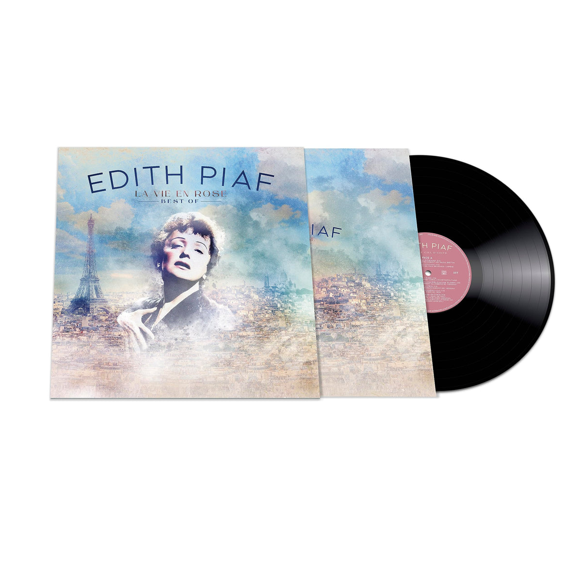 Edith Piaf – La Vie En Rose vinyl record cover