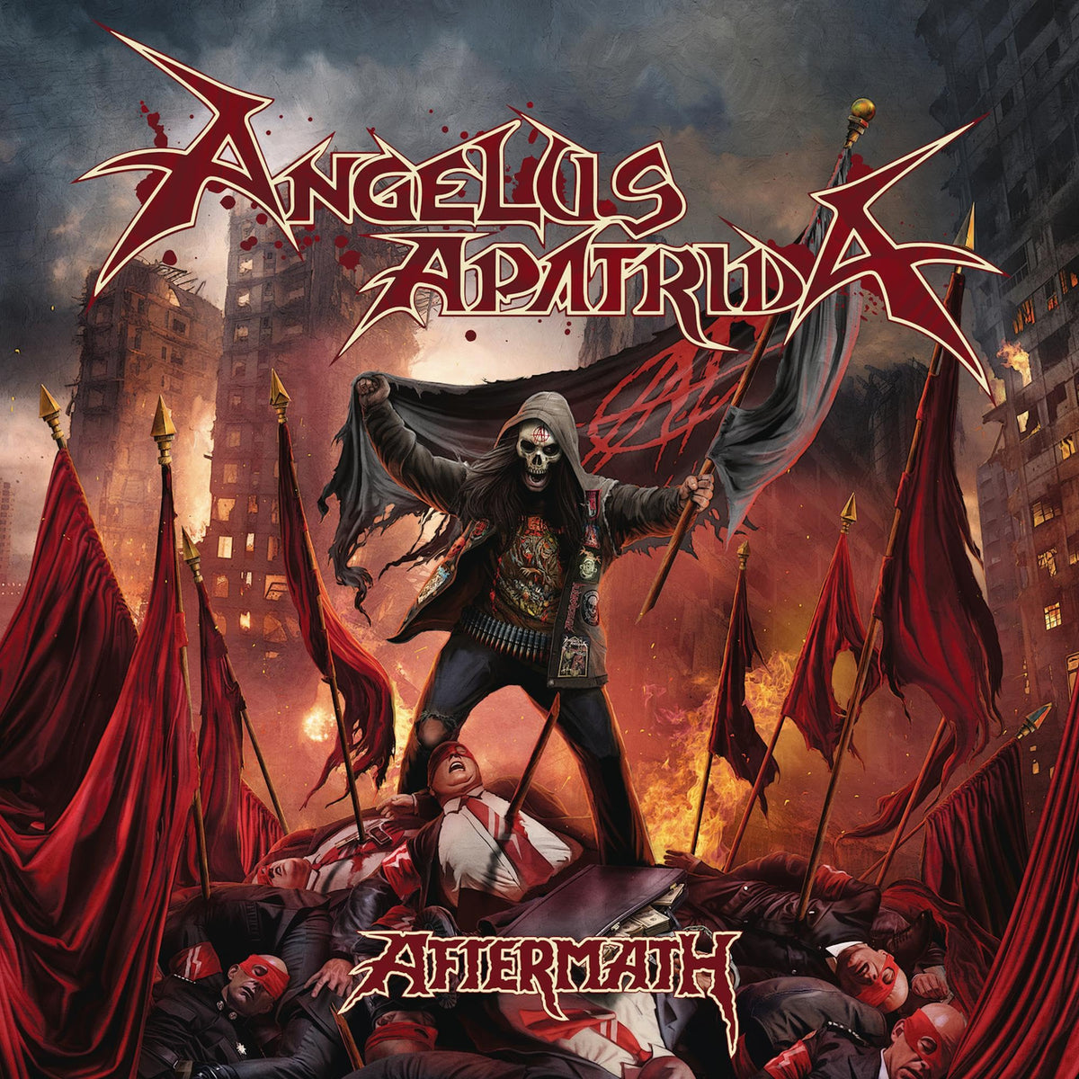 Angelus Apatrida – Aftermath by Angelus Apatrida vinyl record cover