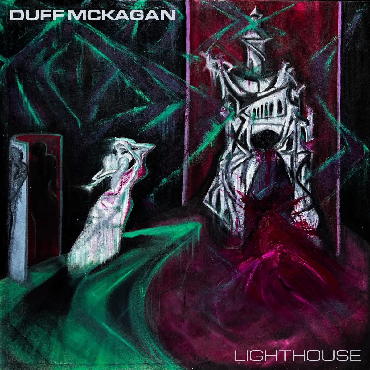 Duff Mckagan – Lighthouse (Deluxe Milky White Marble Lp) by Duff Mckagan vinyl record cover