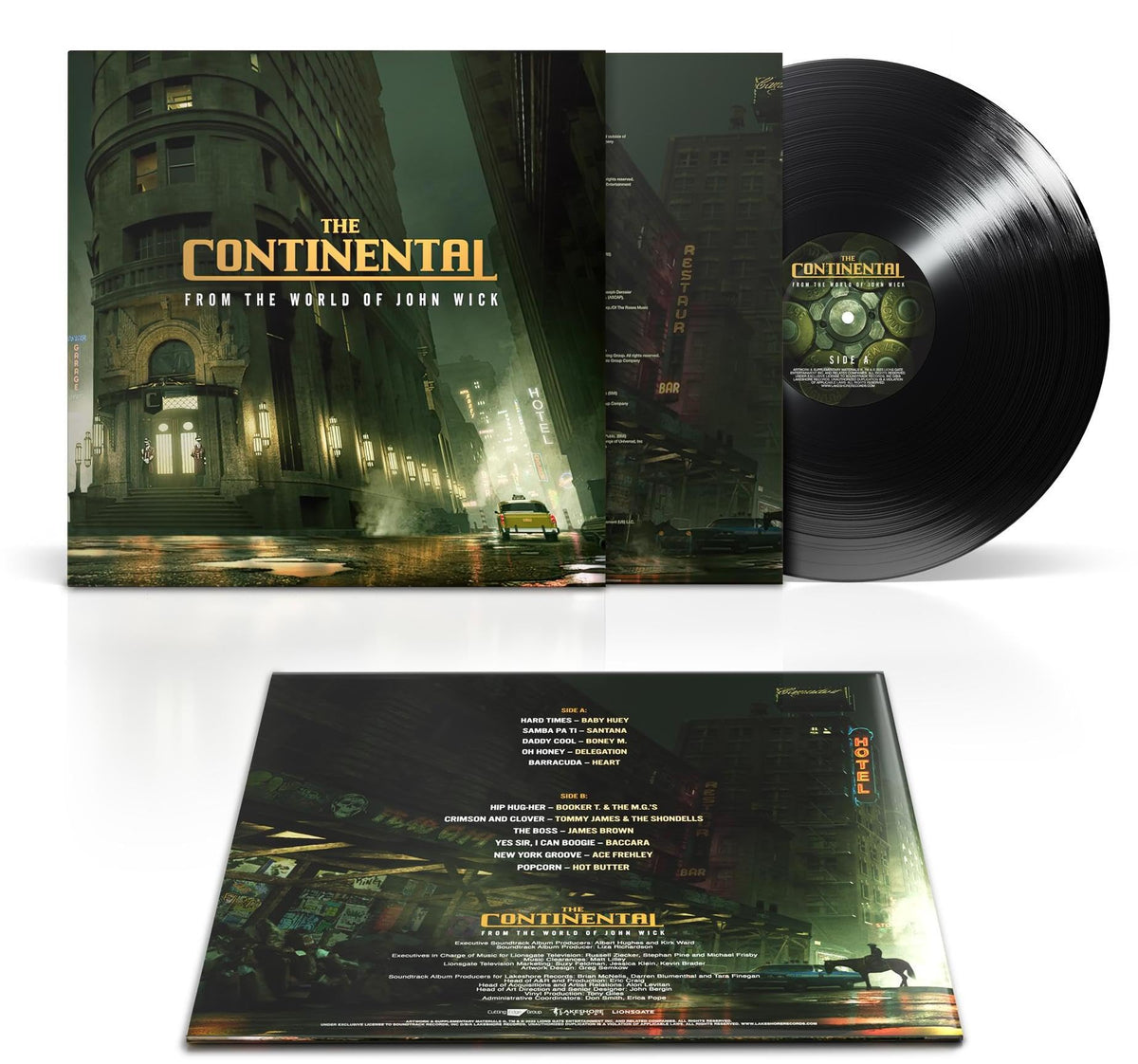 Various Artists – The Continental - From The World Of John Wick by Various Artists vinyl record cover