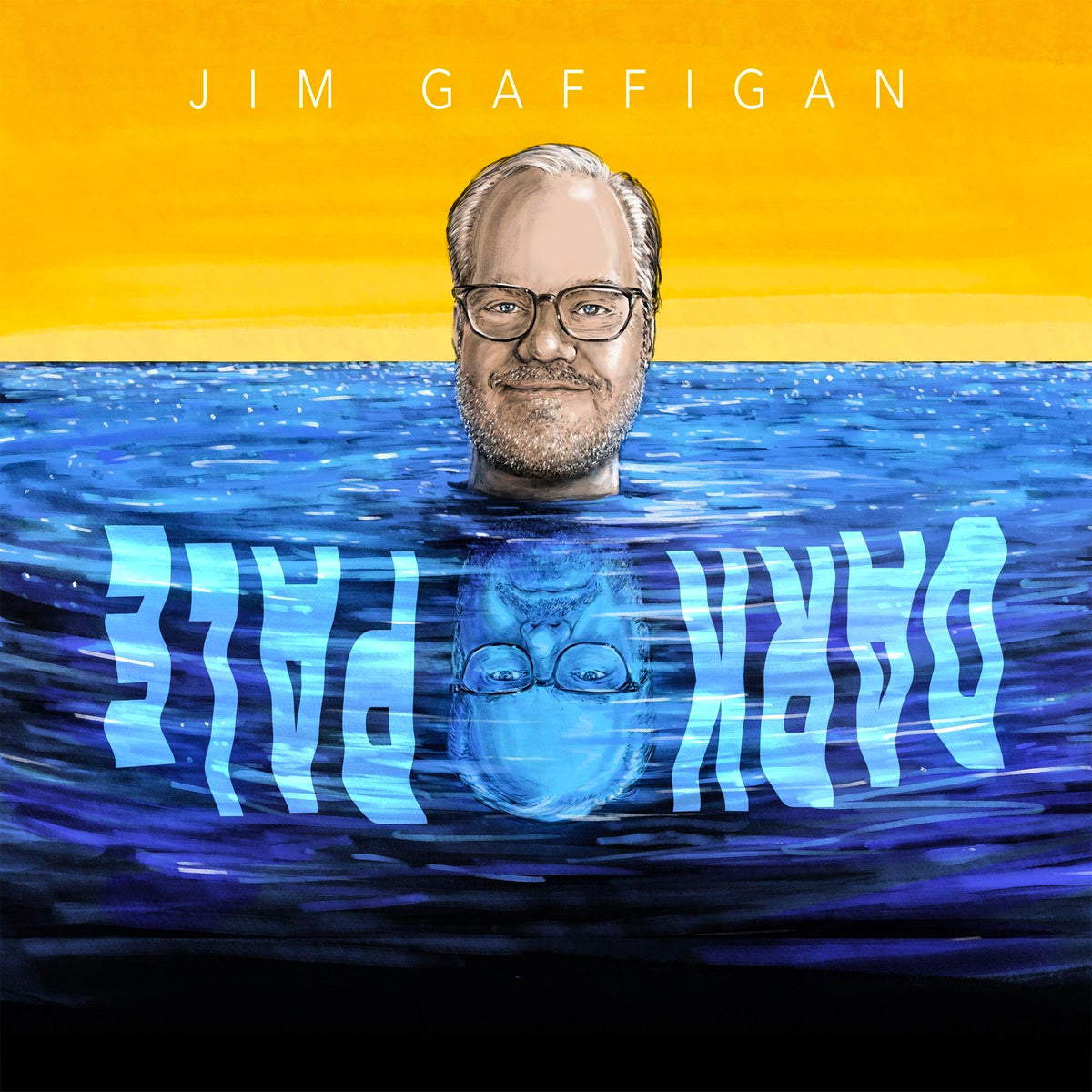 Jim Gaffigan – Dark Pale vinyl record cover