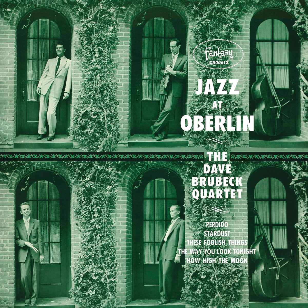 The Dave Brubeck Quartet – Jazz at Oberlin vinyl record cover