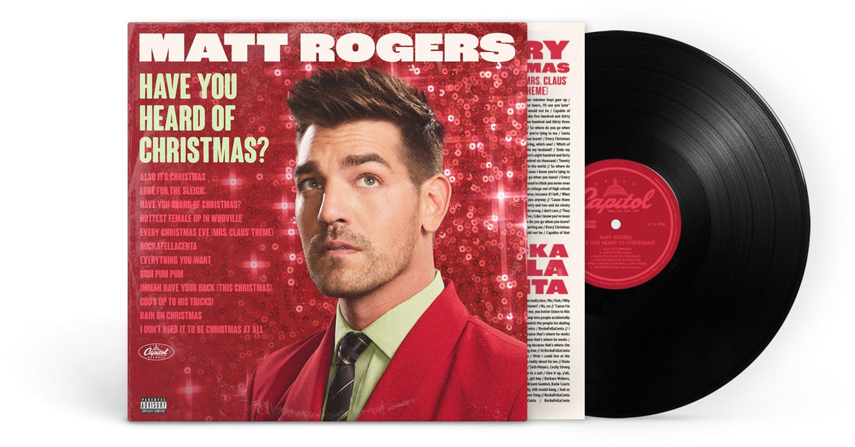 Matt Rogers – HAVE YOU HEARD OF CHRIS(LP by MATT ROGERS vinyl record cover