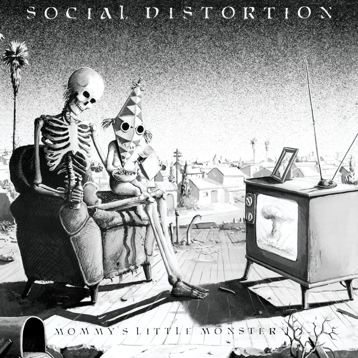 Social Distortion – Mommy's Little Monster vinyl record cover