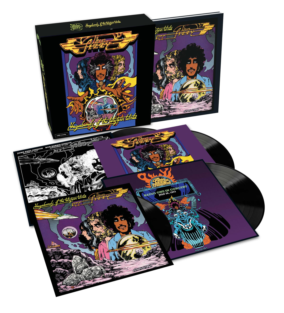 Thin Lizzy – Vagabonds of the Western World vinyl record cover