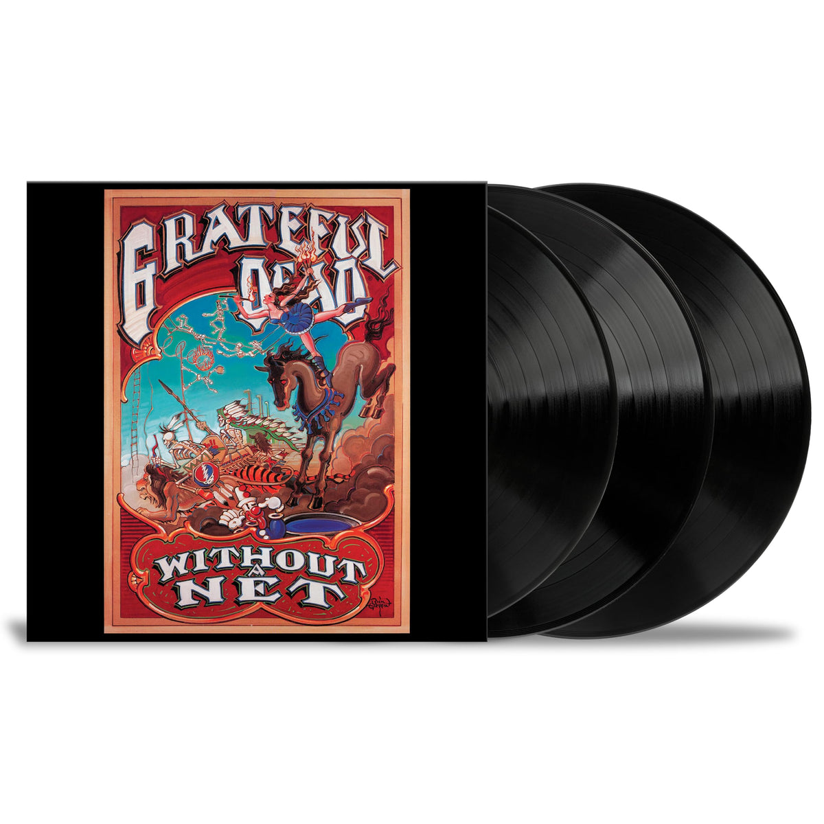 The Grateful Dead – Without a Net vinyl record cover