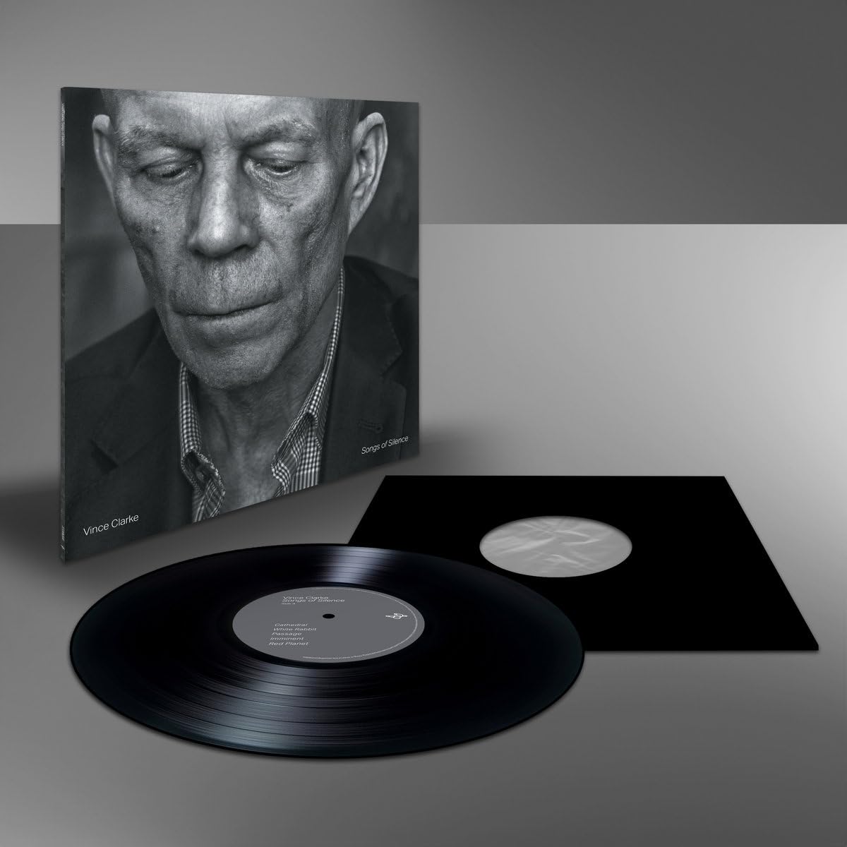 Vince Clarke – Songs of Silence vinyl record cover