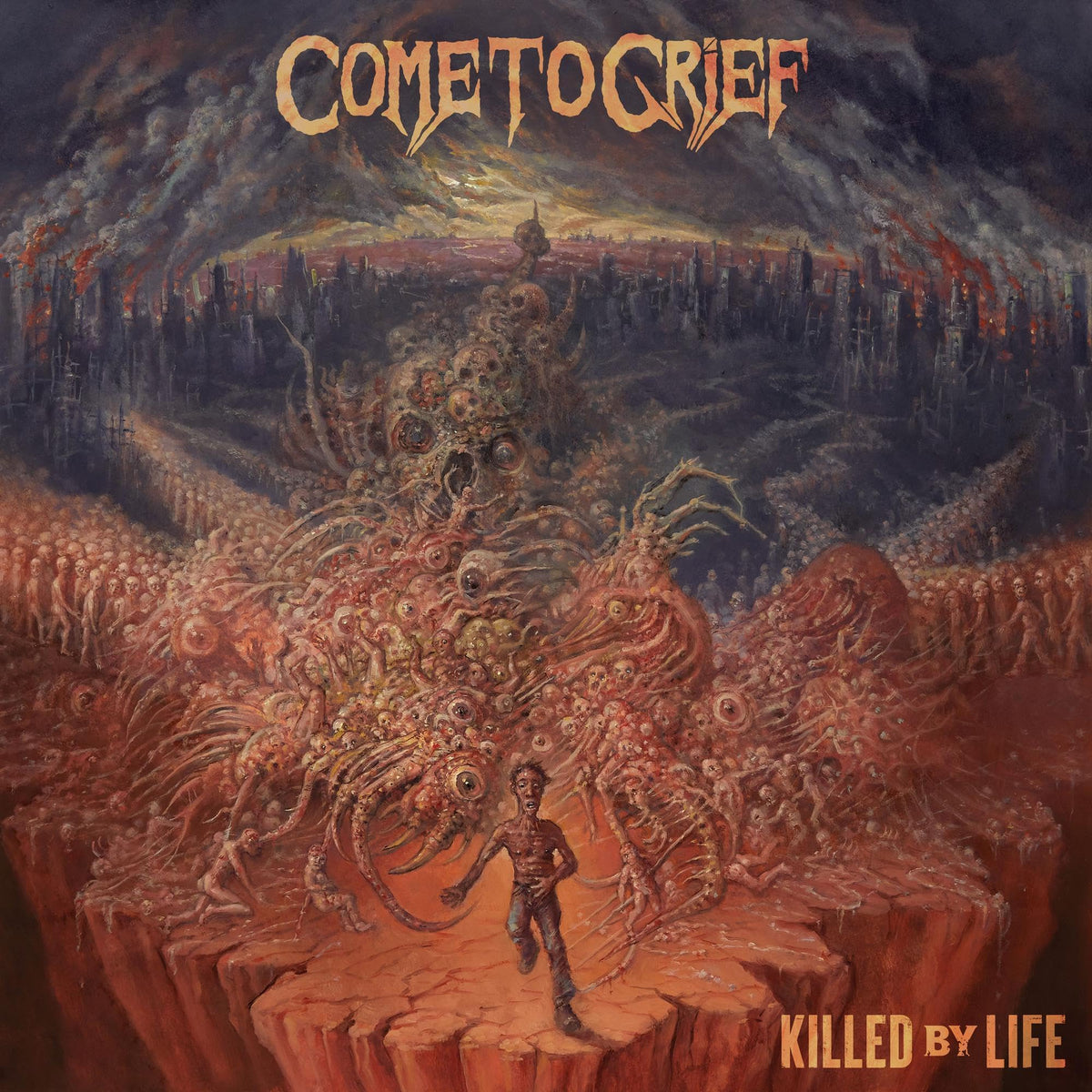Come to Grief – Killed By Life vinyl record cover