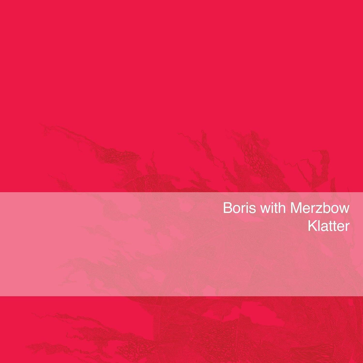 Boris with Merzbow – Klatter vinyl record cover