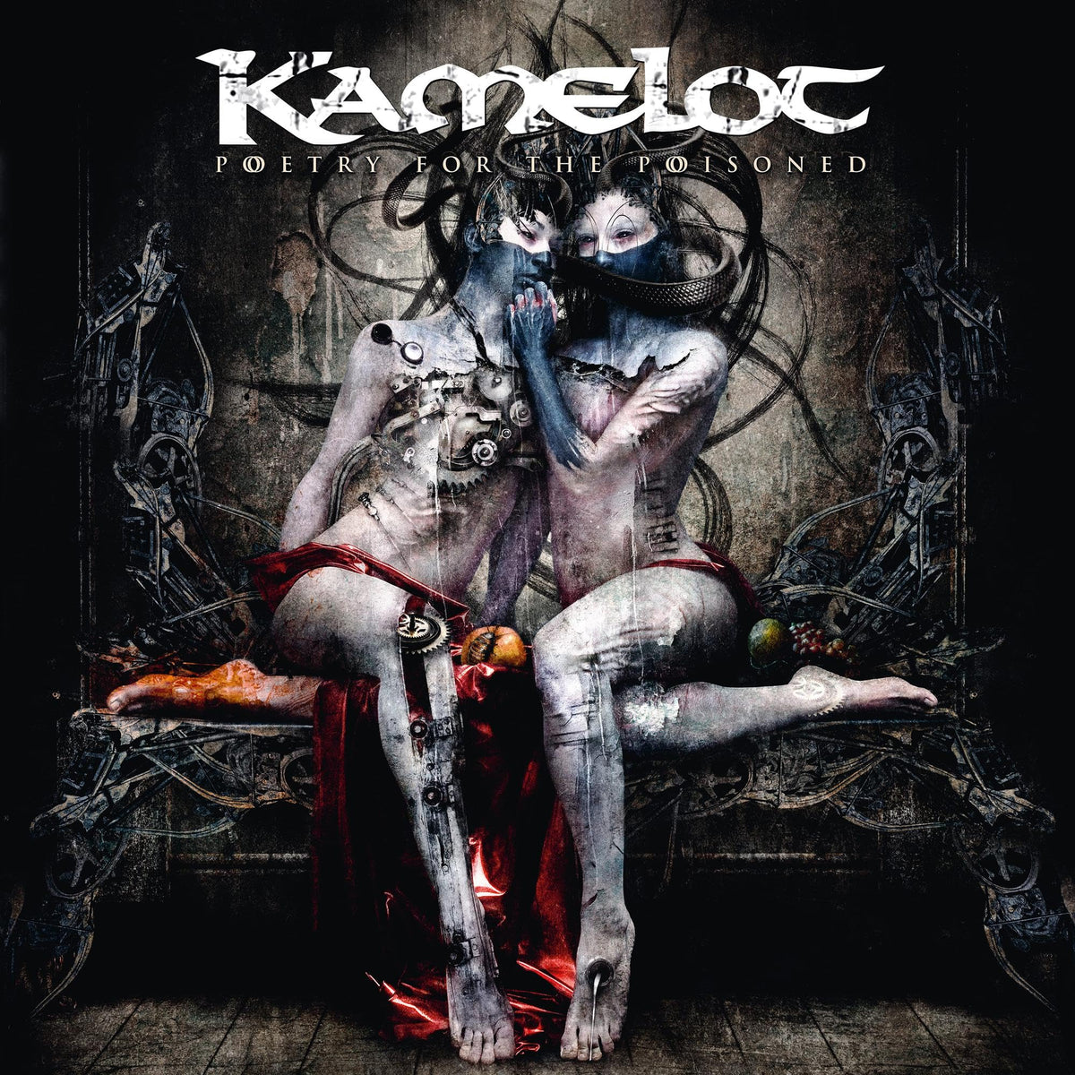 Kamelot – Poetry for the Poisoned vinyl record cover