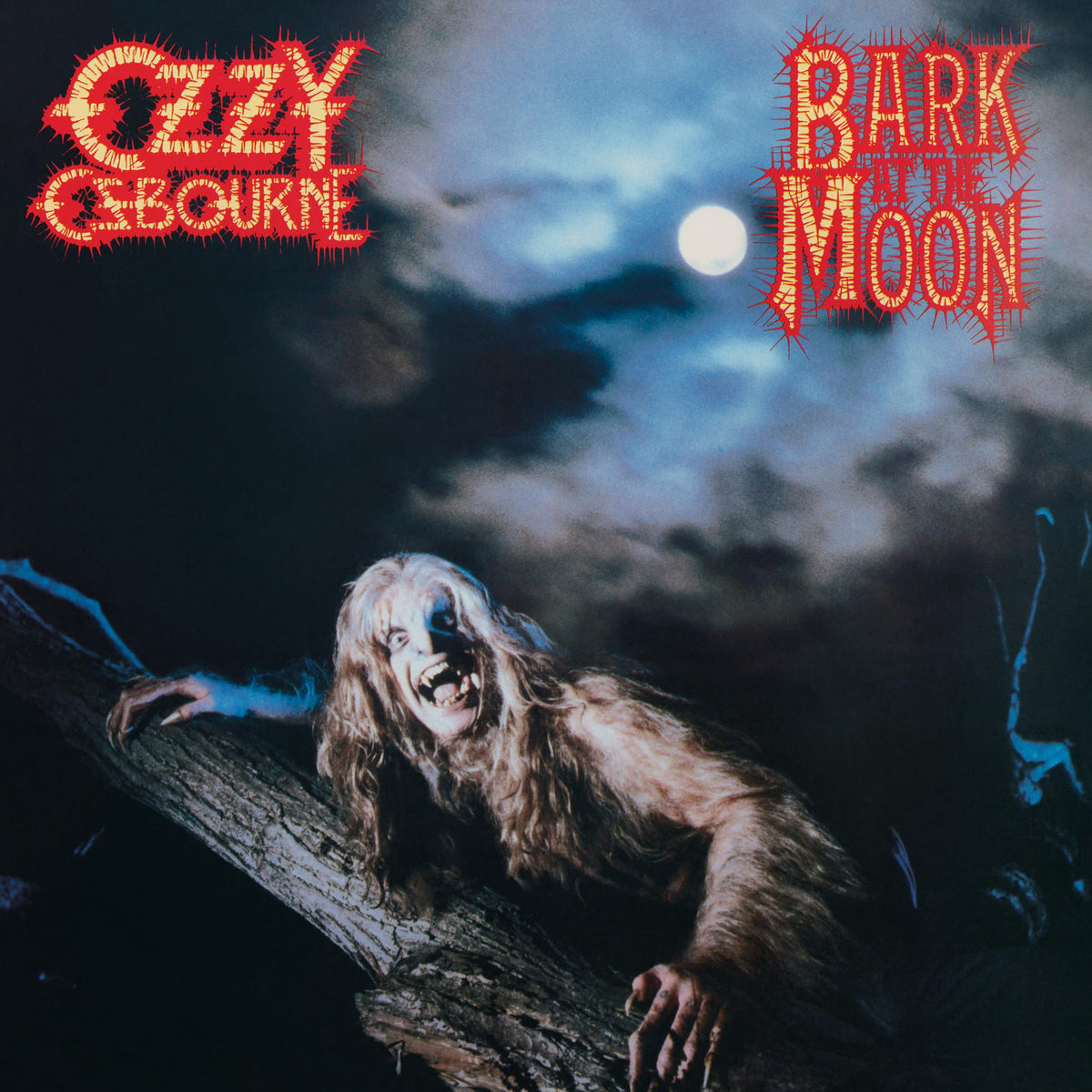 Ozzy Osbourne – Bark at the Moon vinyl record cover