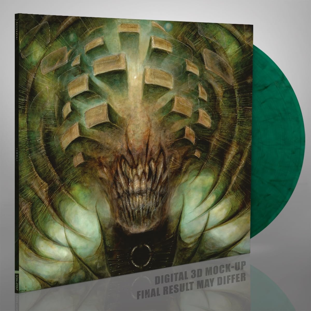 Horrendous – Idol (Camouflage/Crystal Clear/Transparent Green/Black Marbled Vi vinyl record cover