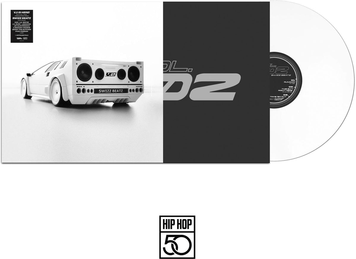 Swizz Beatz – Hip Hop 50 Vol. 2 vinyl record cover