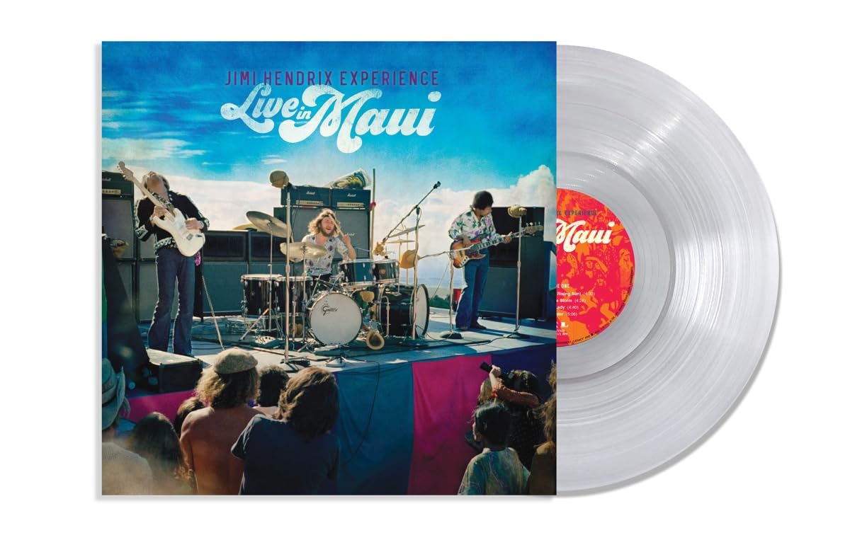 Jimi Hendrix – Live in Maui vinyl record cover