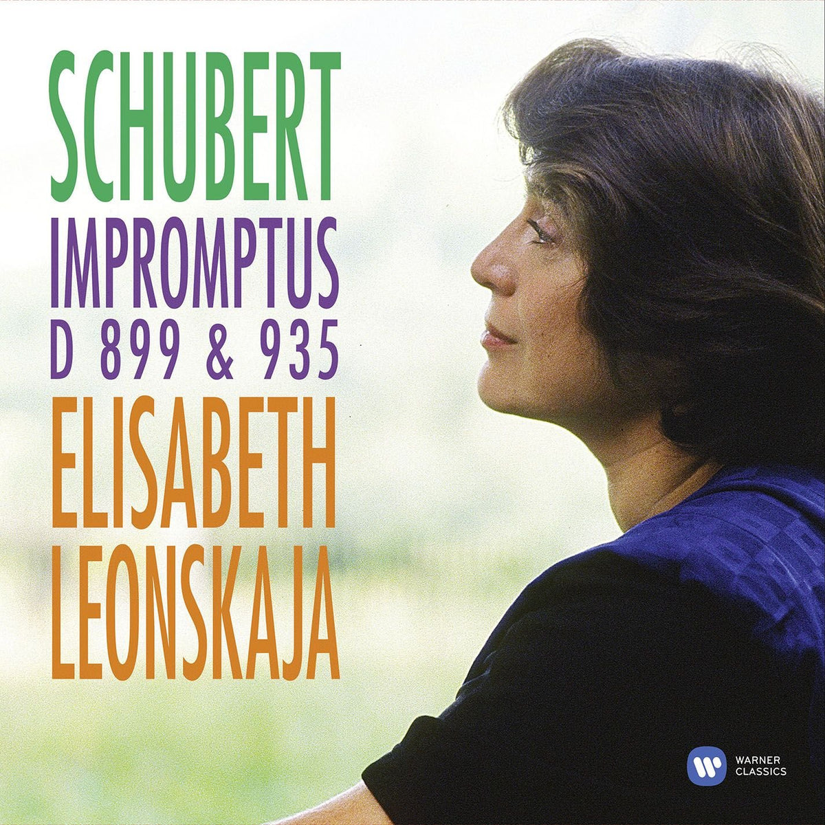 Elisabeth Leonskaja – Schubert: Impromptus (2LP) by Elisabeth Leonskaja vinyl record cover