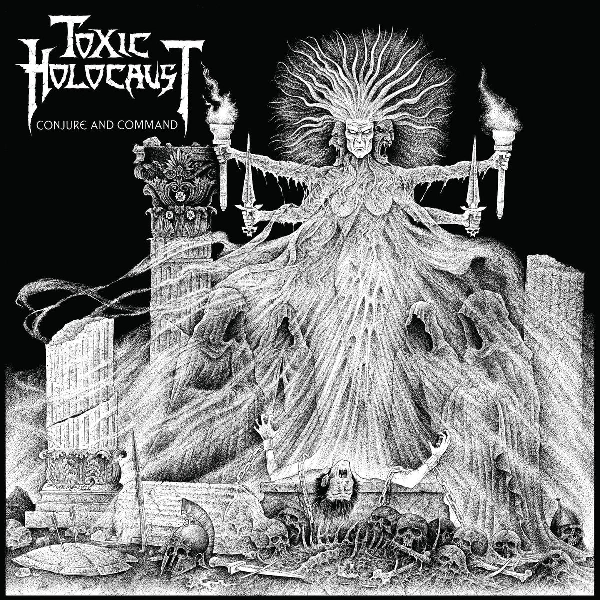 Toxic Holocaust – Conjure and Command vinyl record cover
