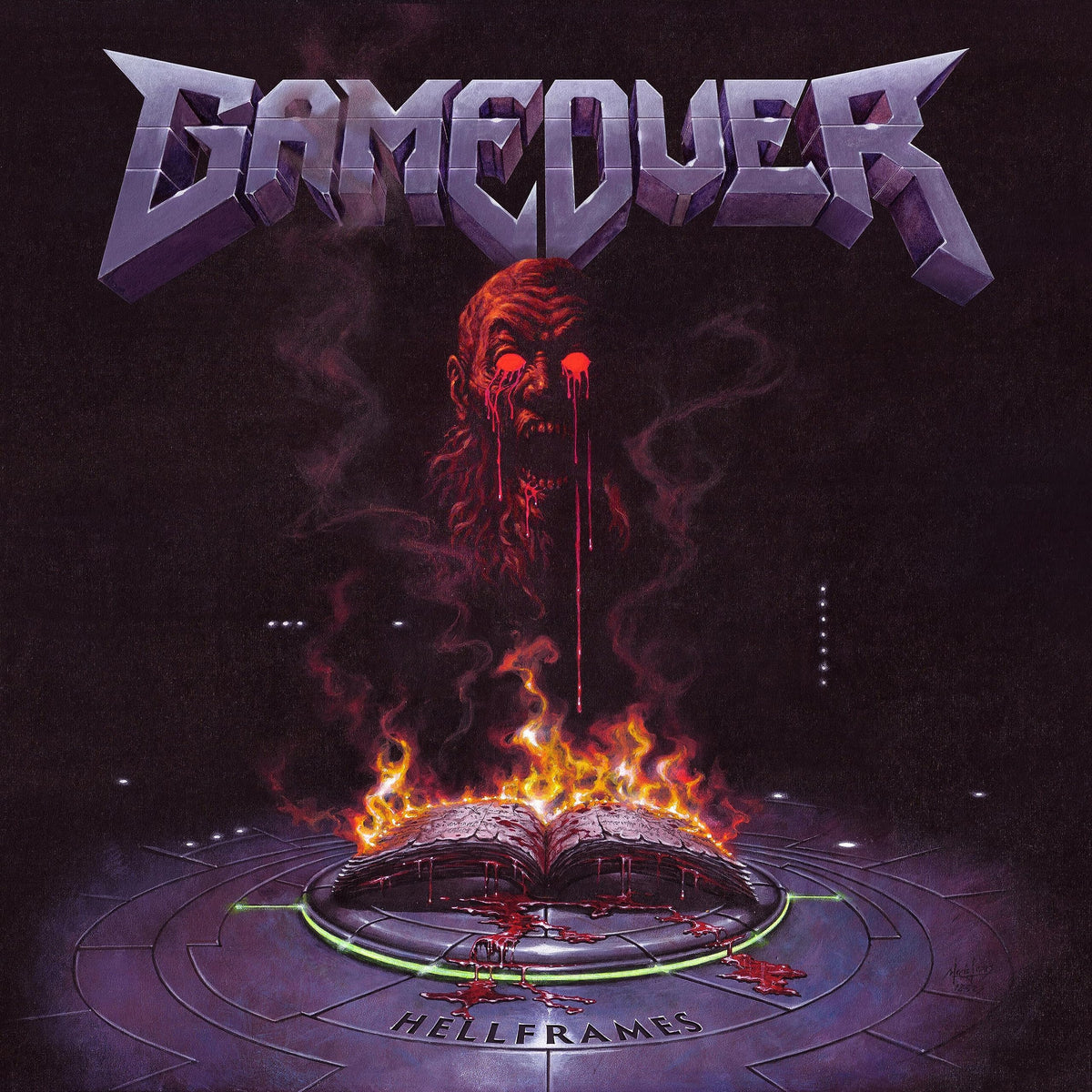 Game Over – Hellframes vinyl record cover