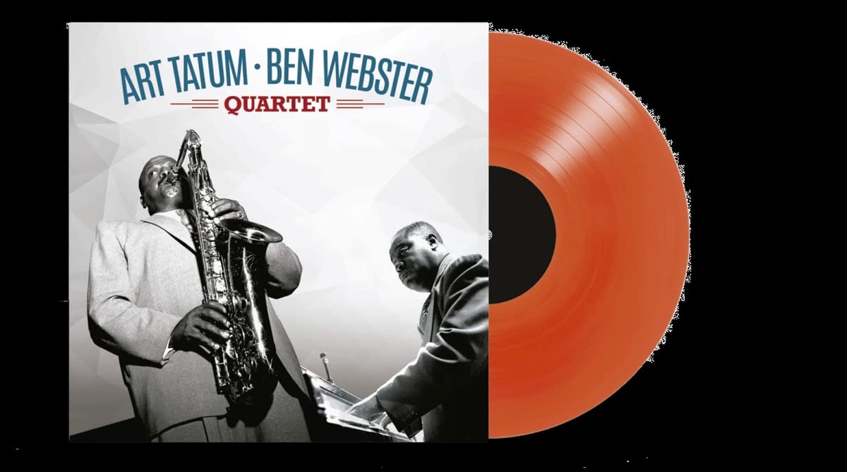 The Art Tatum - Ben Webster Quartet – The Art Tatum - Ben Webster Quartet (Coloured Vinyl) vinyl record cover