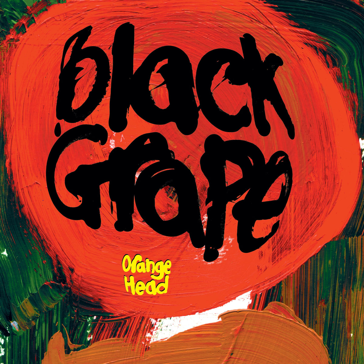 Black Grape – Orange Head vinyl record cover