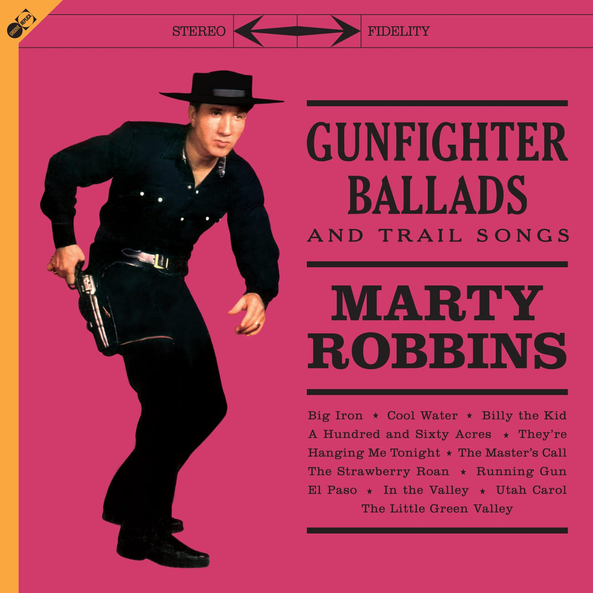 Marty Robbins – Gunfighter Ballads and Trail Songs vinyl record cover