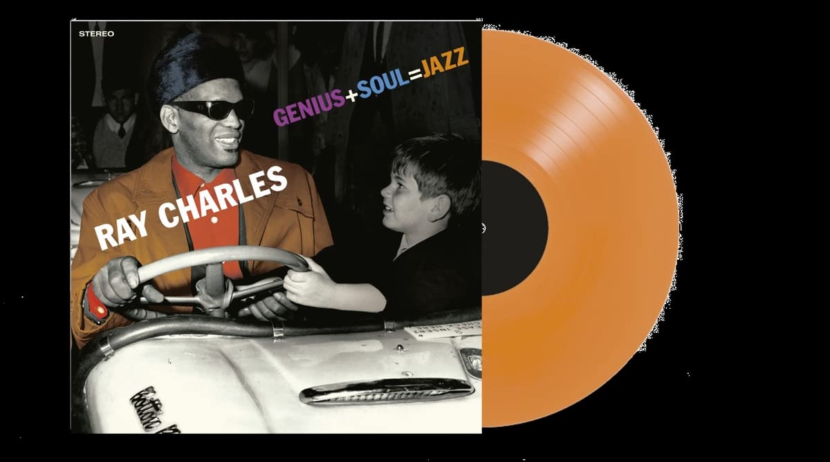 Ray Charles – Genius + Soul = Jazz (Coloured Vinyl) vinyl record cover