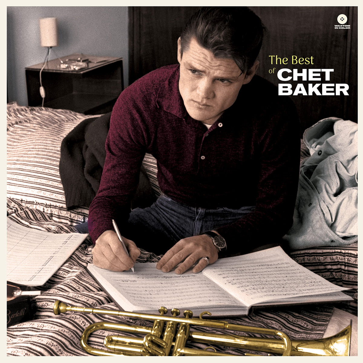 Chet Baker – The Best of Chet Baker vinyl record cover