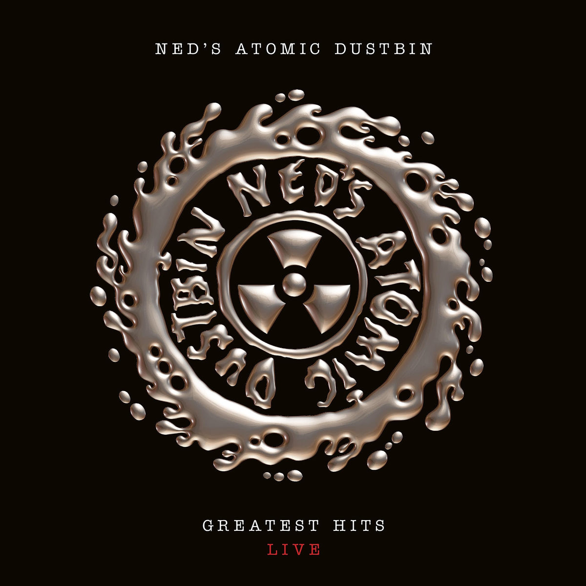 Ned's Atomic Dustbin – Greatest Hits Live vinyl record cover