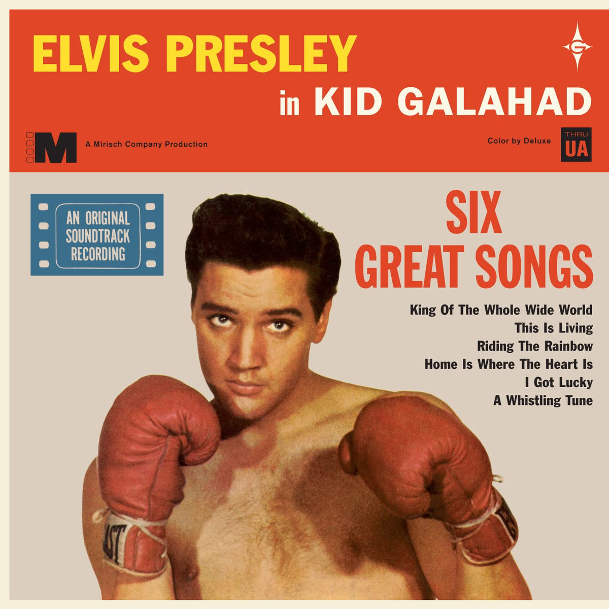 Elvis Presley – Blue Hawaii vinyl record cover