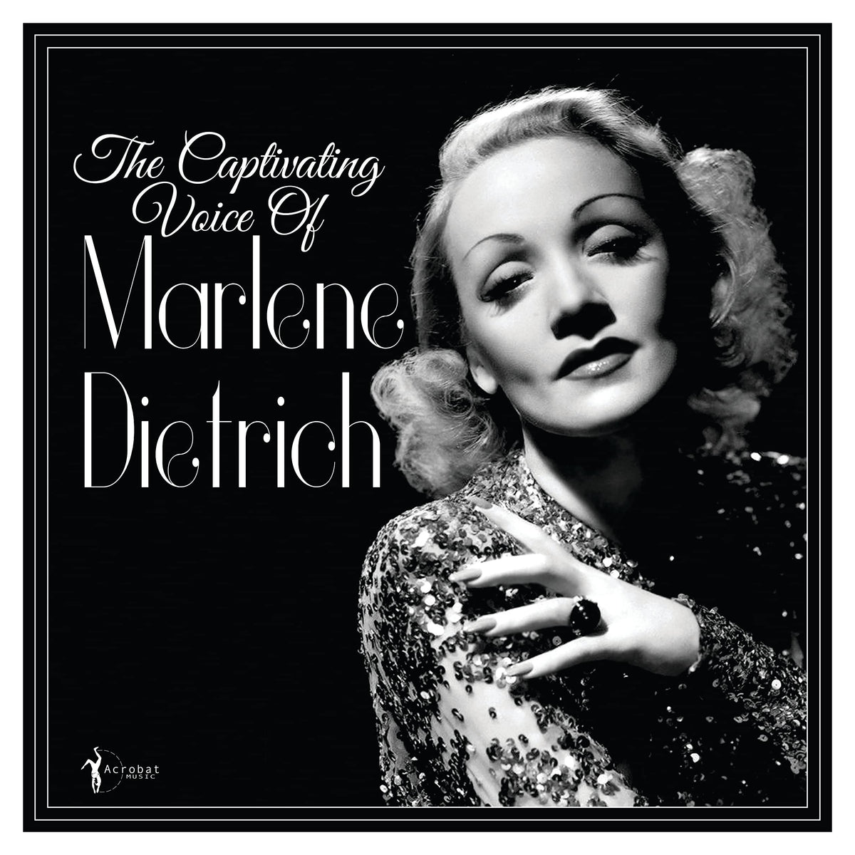 Marlene Dietrich – The Captivating Voice of Marlene Dietrich vinyl record cover