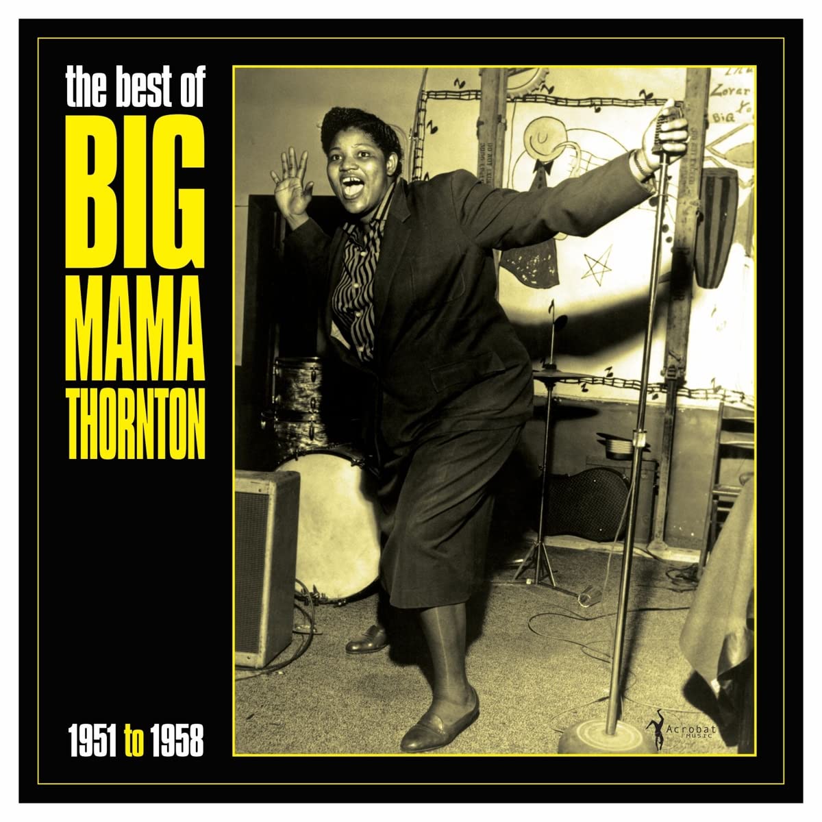 Big Mama Thornton – The Best of Big Mama Thornton vinyl record cover