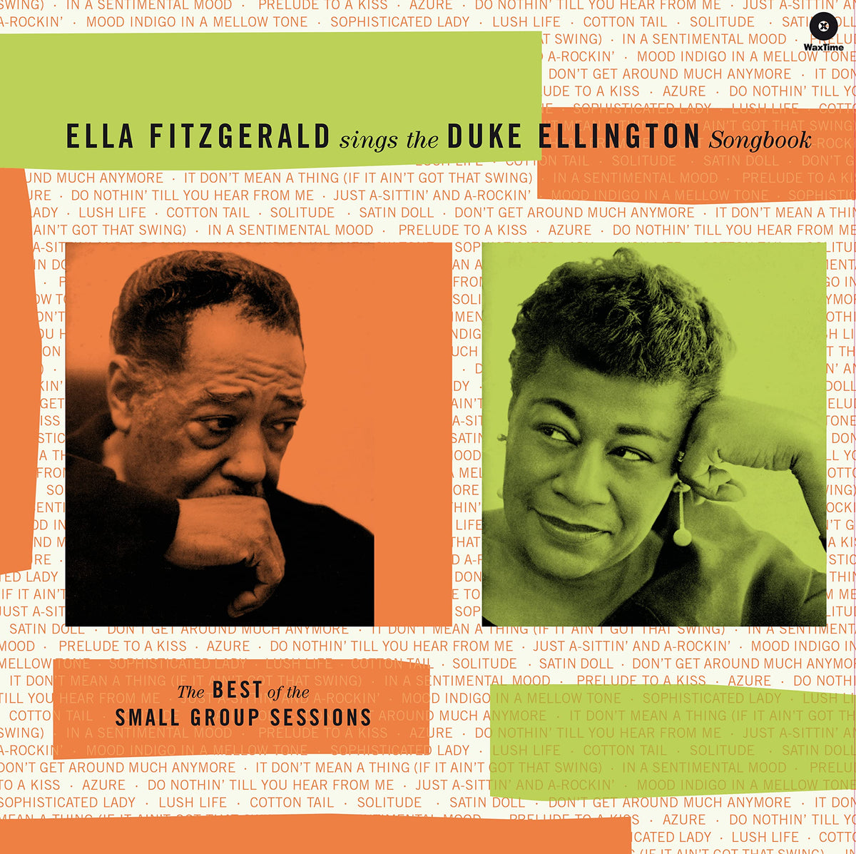 Ella Fitzgerald – Ella Fitzgerald Sings the Duke Ellington Songbook vinyl record cover