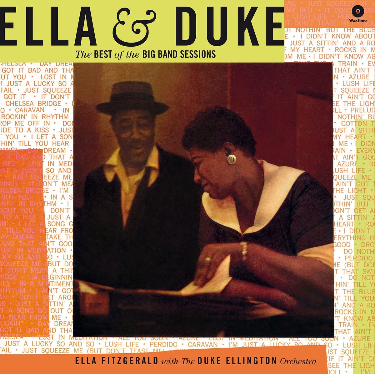Ella Fitzgerald & Duke Ellington – Ella & Duke vinyl record cover