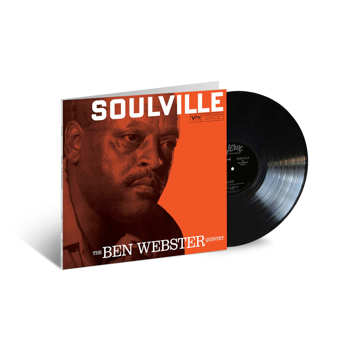 The Ben Webster Quintet – Soulville vinyl record cover