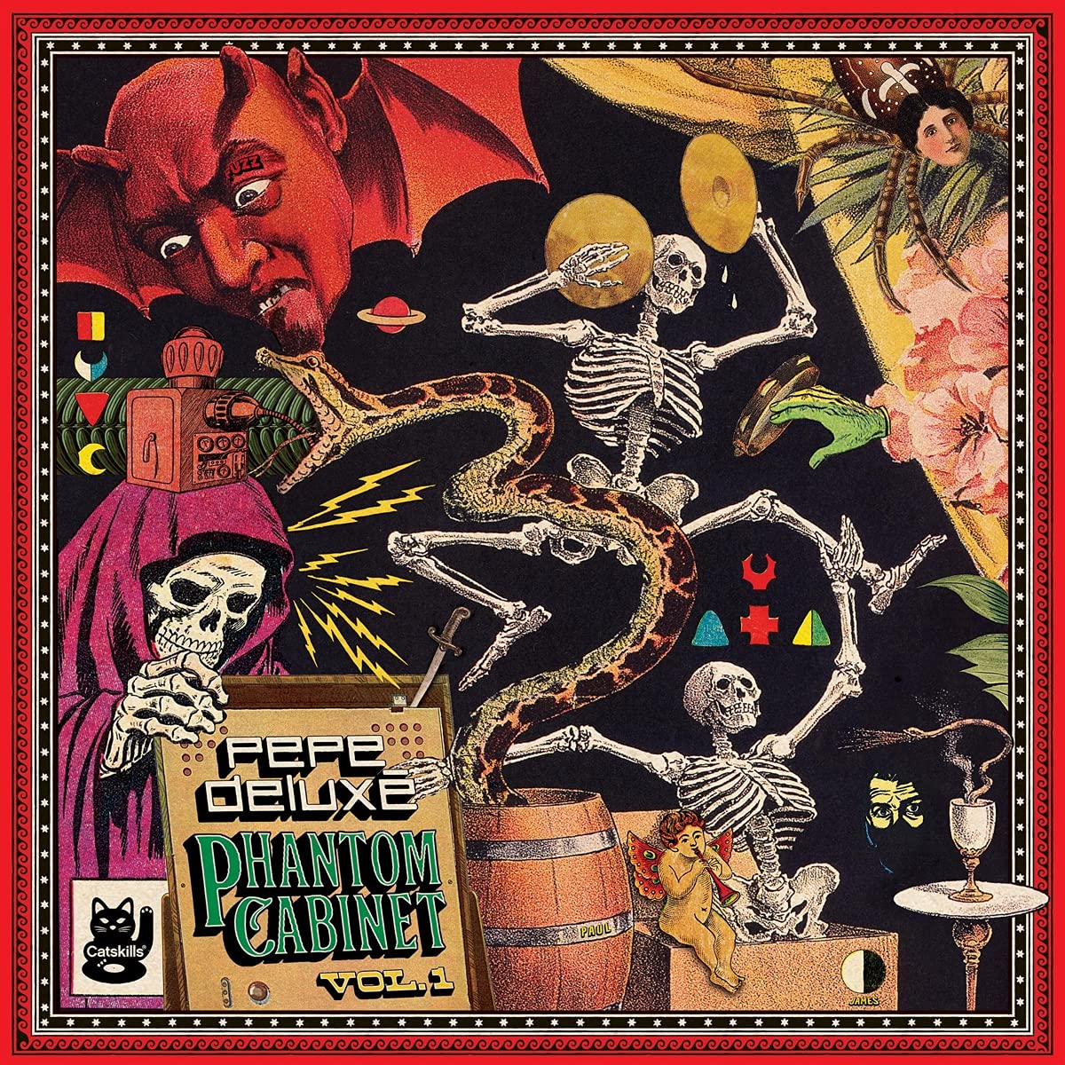 Pepe Deluxé – Phantom Cabinet vinyl record cover