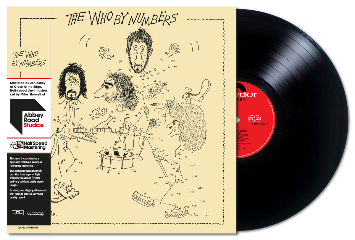 The Who – The Who By Numbers (Half Speed Master) vinyl record cover