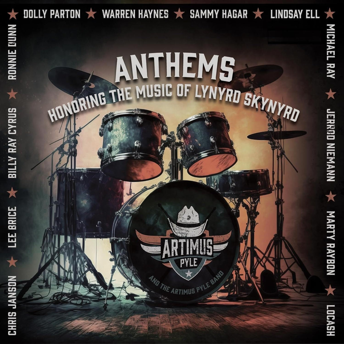 Artimus Pyle Band – Anthems: Honoring the Music of Lynyrd Skynyrd vinyl record cover