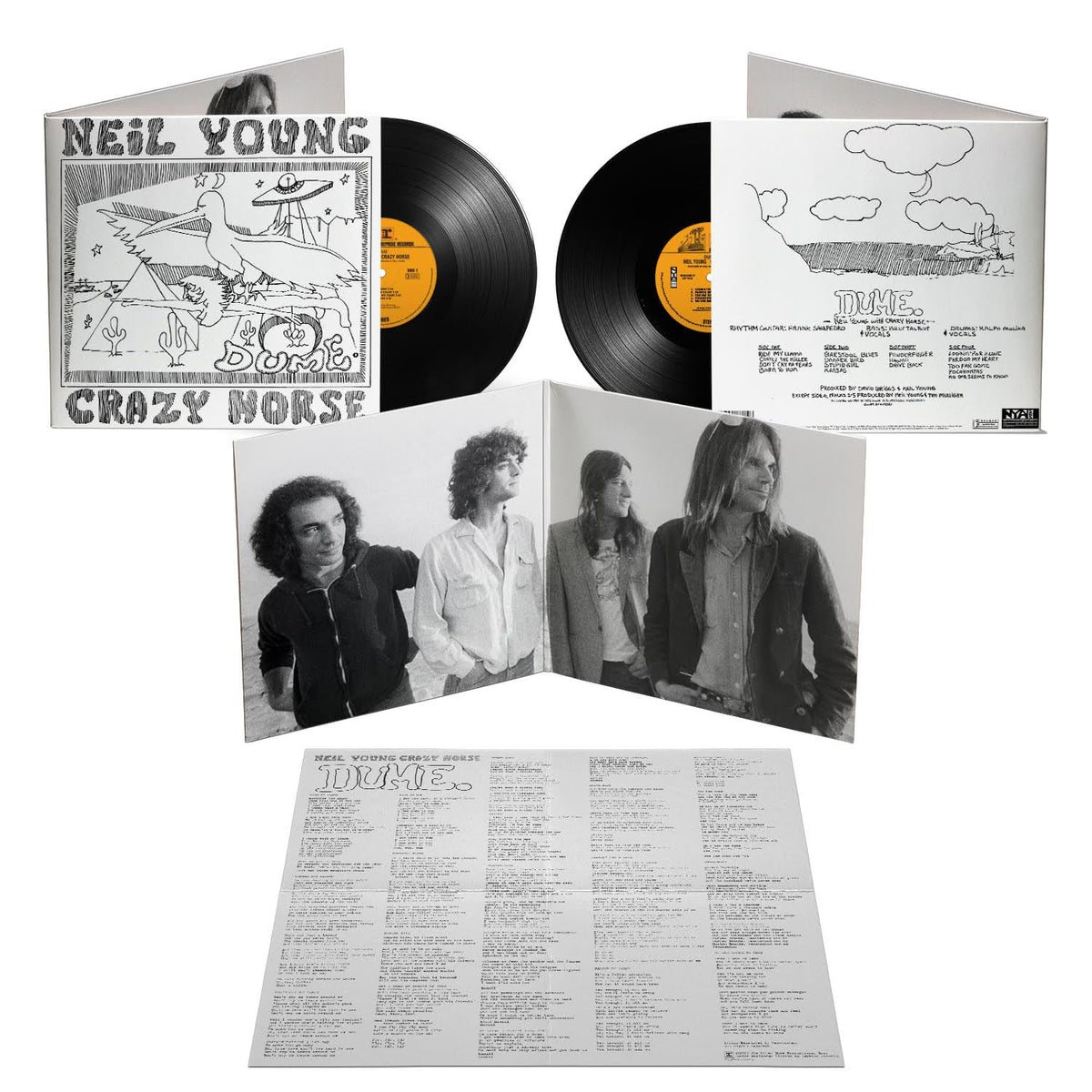 Neil Young & Crazy Horse – Dume vinyl record cover