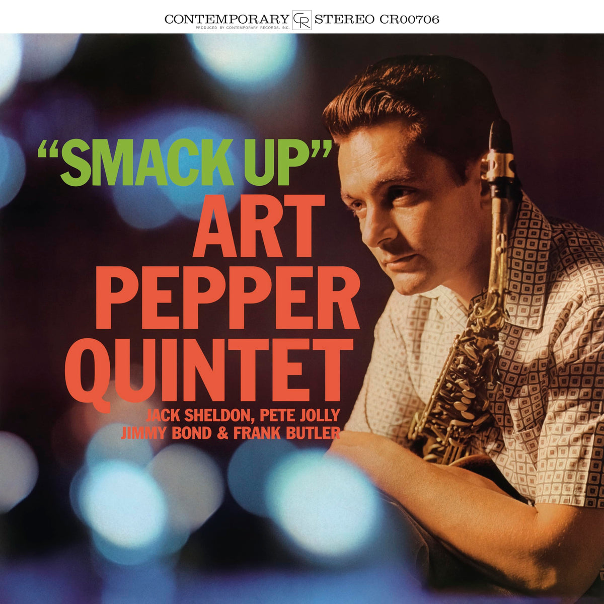 Art Pepper Quintet – Smack Up vinyl record cover